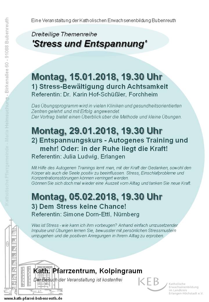 Stress und Entspannung