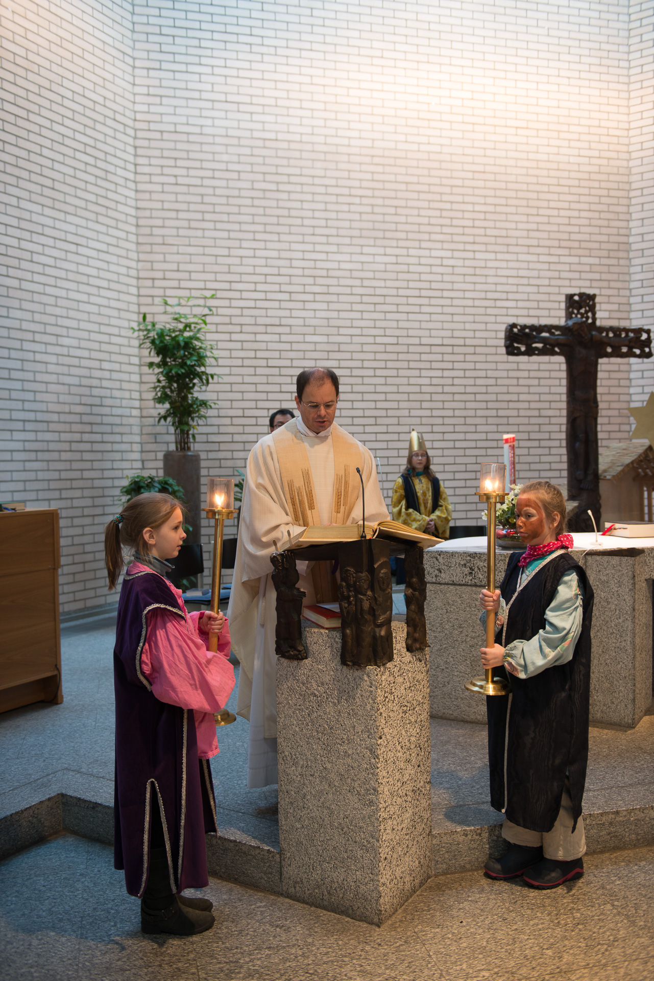 Verkündigung der Frohen Botschaft Sternsinger 2017