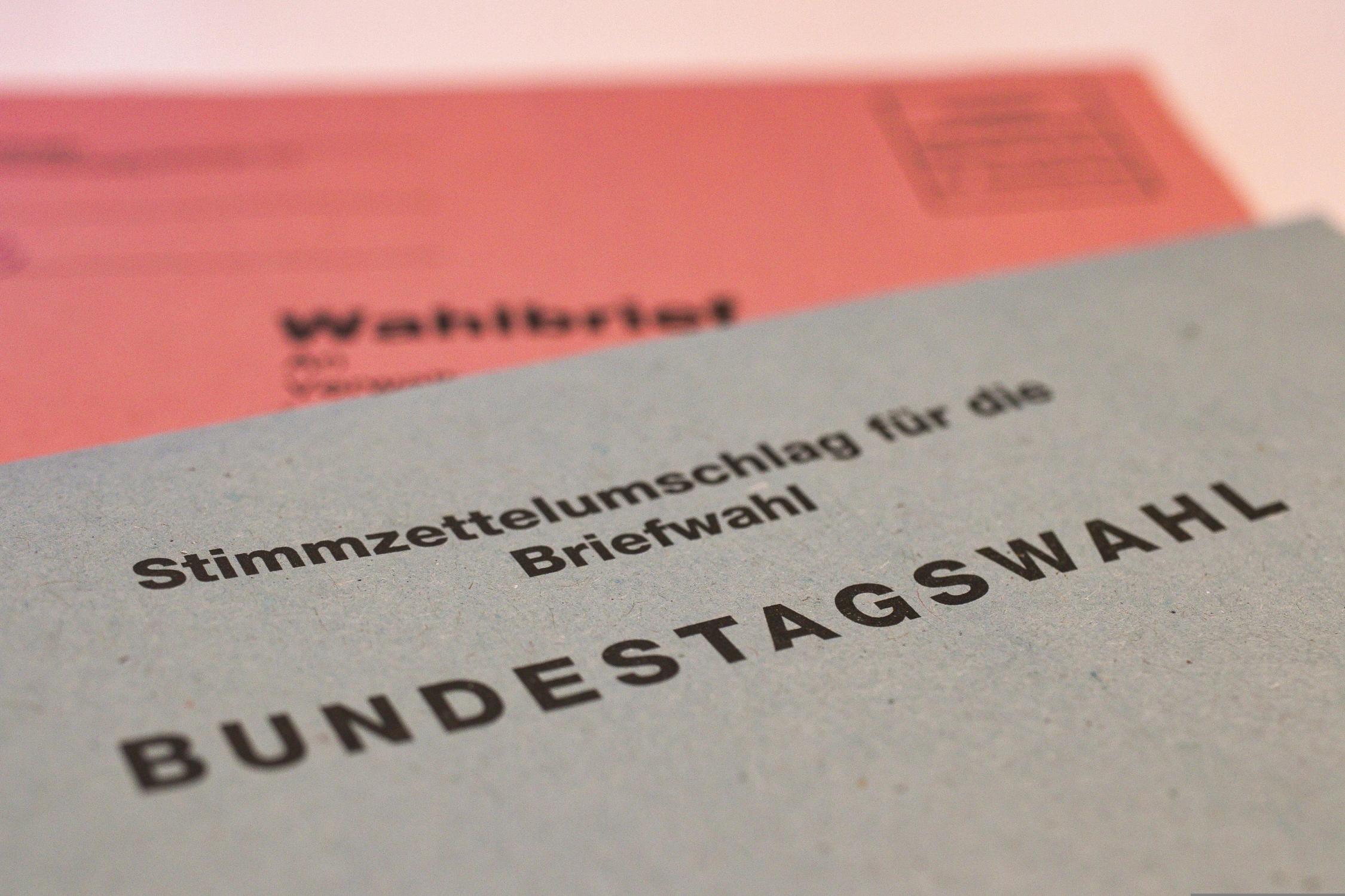 Wahlbrief mit Stimmzettel