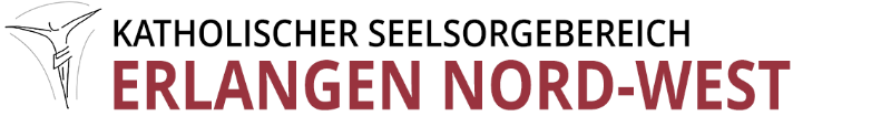 Logo und Schriftzug im Kopf der Homepage des Erlanger Seelsorgebereichs Nord-West mit Verlinkung